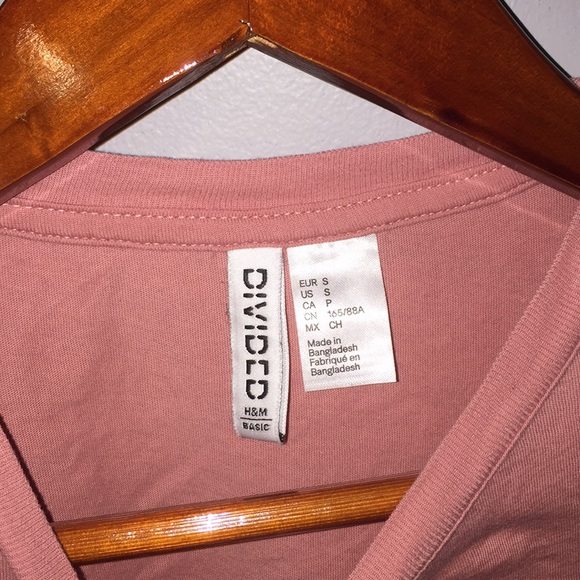 🎀 Pink Blush Crop T-shirt top 🎀 - Picture 3 of 3